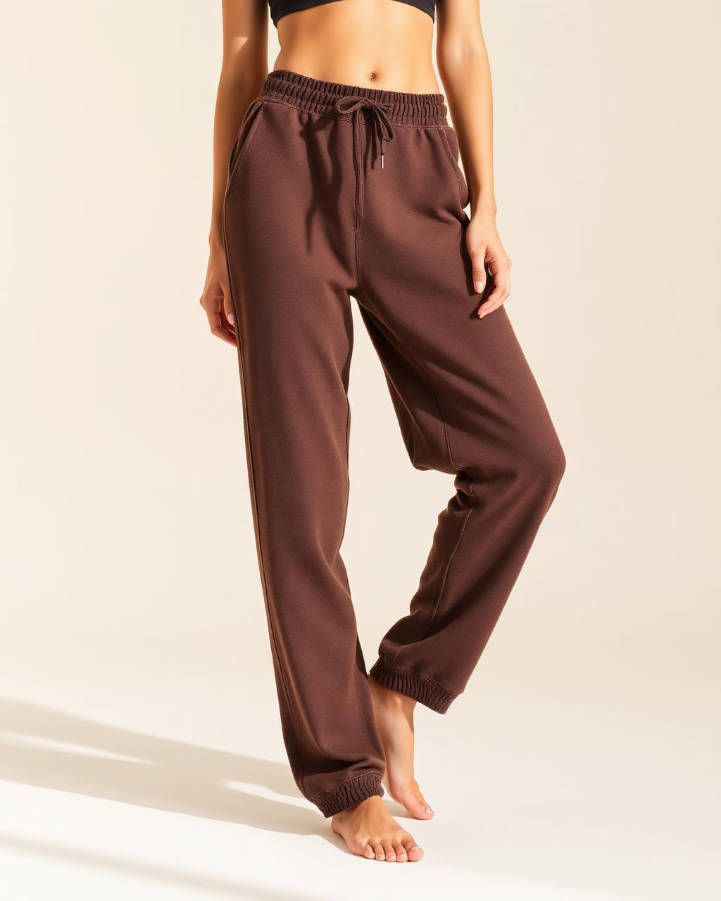 Accolade Straight-Leg Sweatpant — Espresso